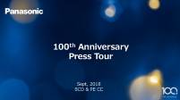 Panasonic 100th Anniversary Tour 2018